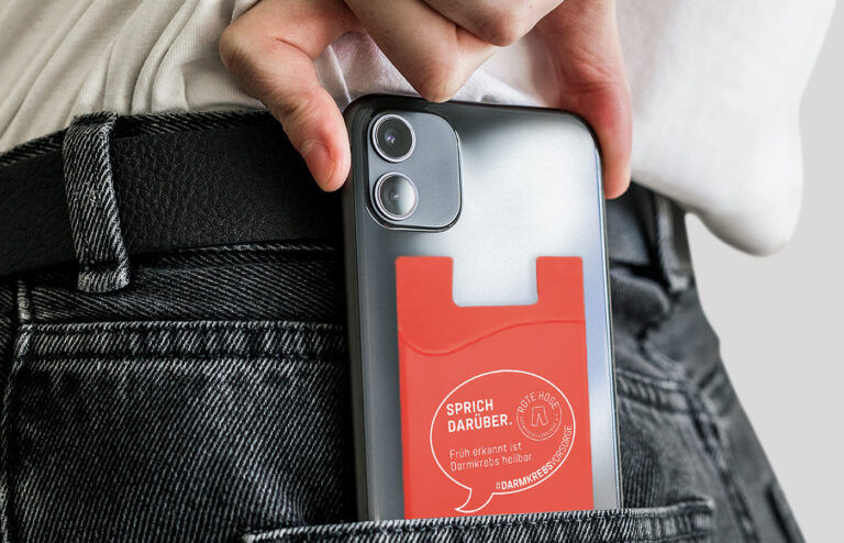 Beispiel Handy Kartenhalter